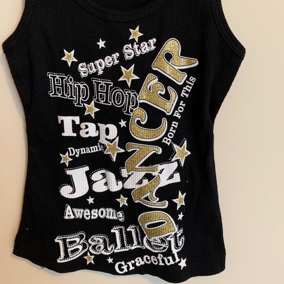 Dancer Born For This Black Tank Top Small - Picture 2 of 4